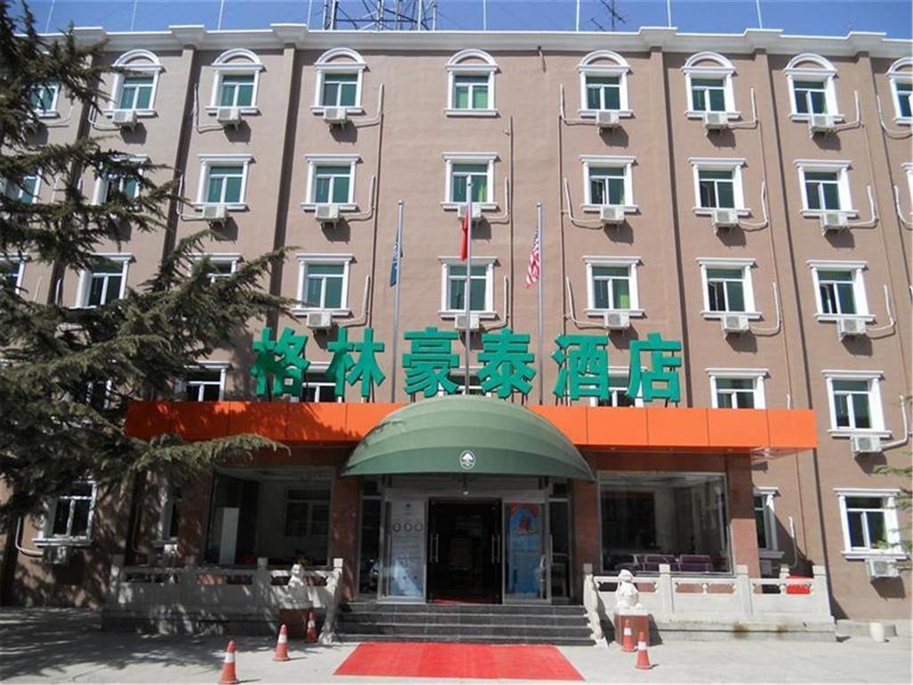 Greentree Inn Beijing Miyun Xinzhong Street Business Hotel Dış mekan fotoğraf
